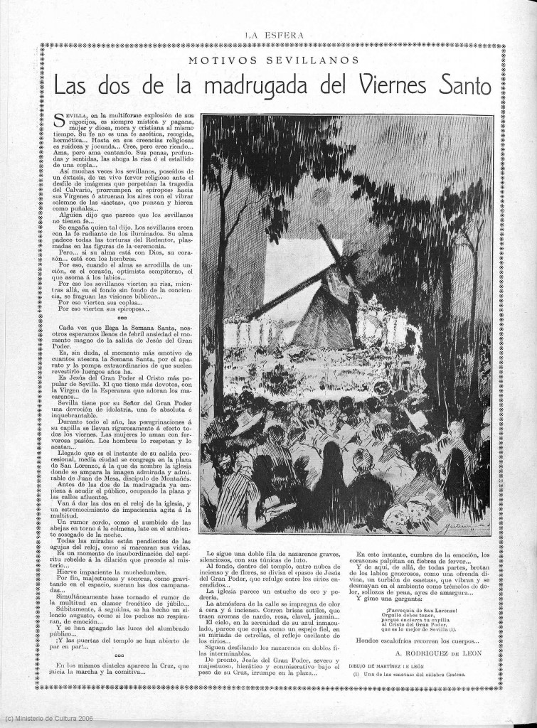 La Esfera -24-03-1923 Viernes Santo